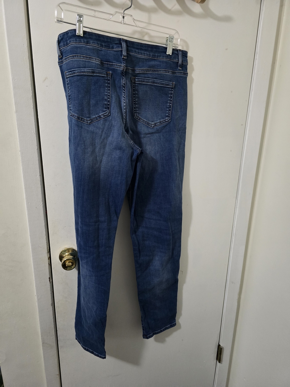 J. Jill Classic Denim Boyfriend Jeans – Medium Wash (Size 12R) - Picture 2 of 4
